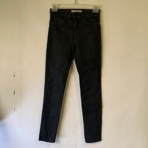 Nordstrom Topshop Moto Leigh Petite Black jeans